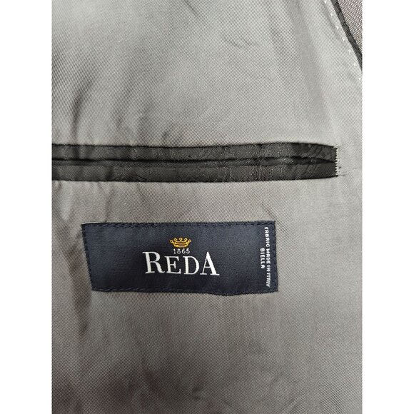 John W. Nordstrom 100% Travel Wool Men's Blazer Sports Coat 44L 2-Button Gray - Picture 3 of 12